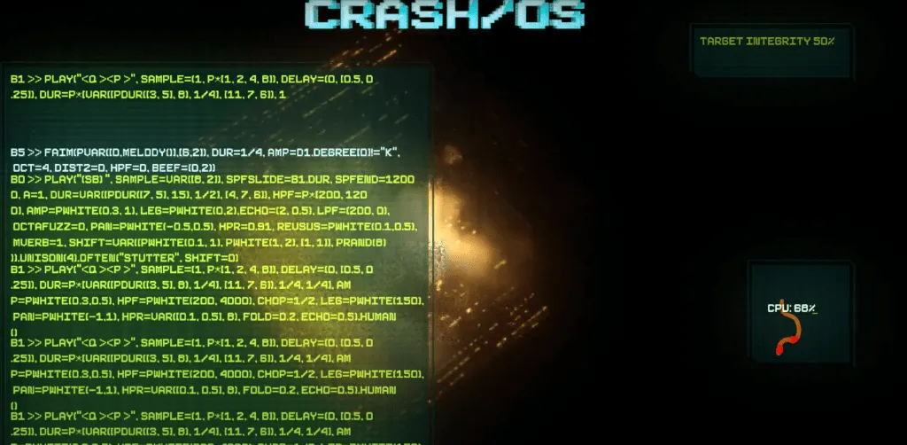 OPEN FRAMEWORKS CRASH/OS