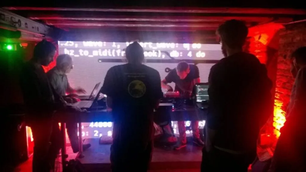 Livcoding strasbourg workshop Elastic bar