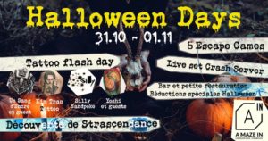 Read more about the article Halloween Days @ A Maze In – Strasbourg – 31 10 2019