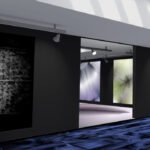A generative nft show room in a virtual world VR