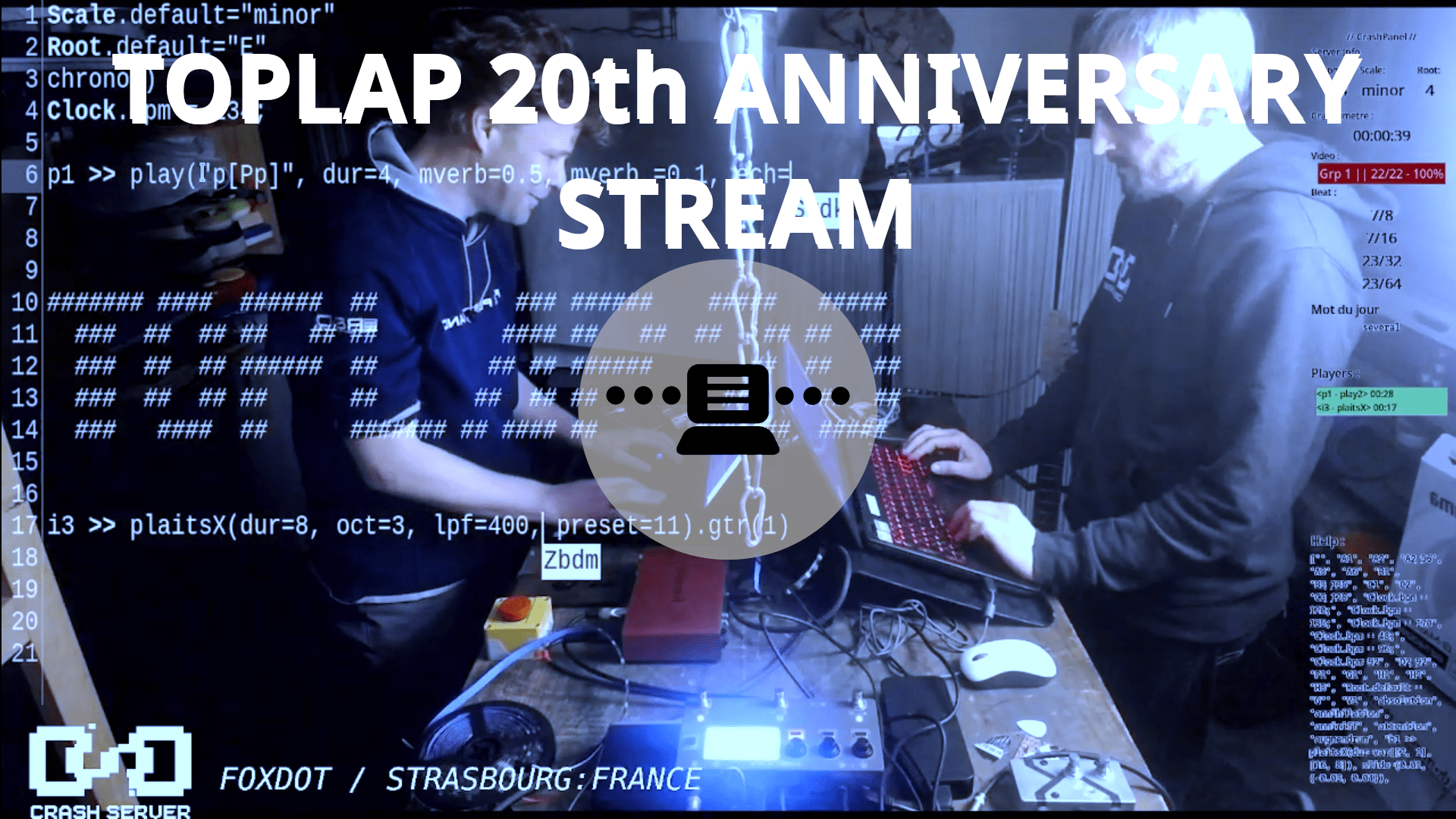 Toplap 20 years anniversary Streaming [23-24-25] february 2024